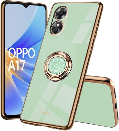 Xgsm Etui Glamour Ring Do Oppo A17 Szkło 9H