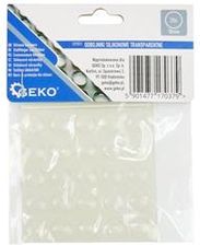 Zdjęcie Odbojniki silikonowe okrągłe białe 10mm 25szt - Myślenice
