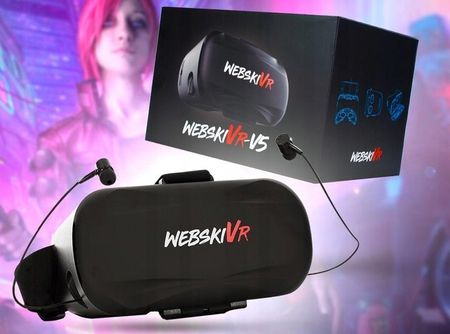 Webski Okulary Gogle 3D Vr 360 2.0 Virtual Reality+ Pad (Webskiv5Gpx7) - zdjęcie 2