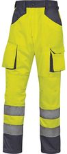 Delta Plus M2Phv Spodnie Ostrzegawcze Mach2 Z Bawełny I Poliestru 260 G/M2 Kl. 2 Żółty Fluo-Szary