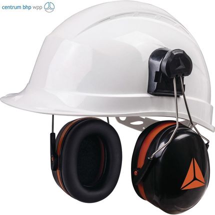 Delta Plus Magny Helmet 2 Czasze Przeciwhałasowe Przystosowane Do Hełmów Zircon Quartz Diamond Granite Snr 30Db Czarny