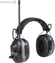 Delta Plus Pit-Radio 3 Elektroniczne Nauszniki Przeciwhałasowe Radio Am/Fm Snr 27Db Czarno-Czerwony