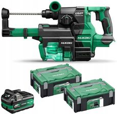 Zdjęcie Akumulatorowa młoto-wiertarka HiKOKI (dawniej Hitachi) DH3628DC WRZ BRUSHLESS - 2 akumulatory Multi Volt 36V/2.5Ah + walizka HSC - Strzyżów