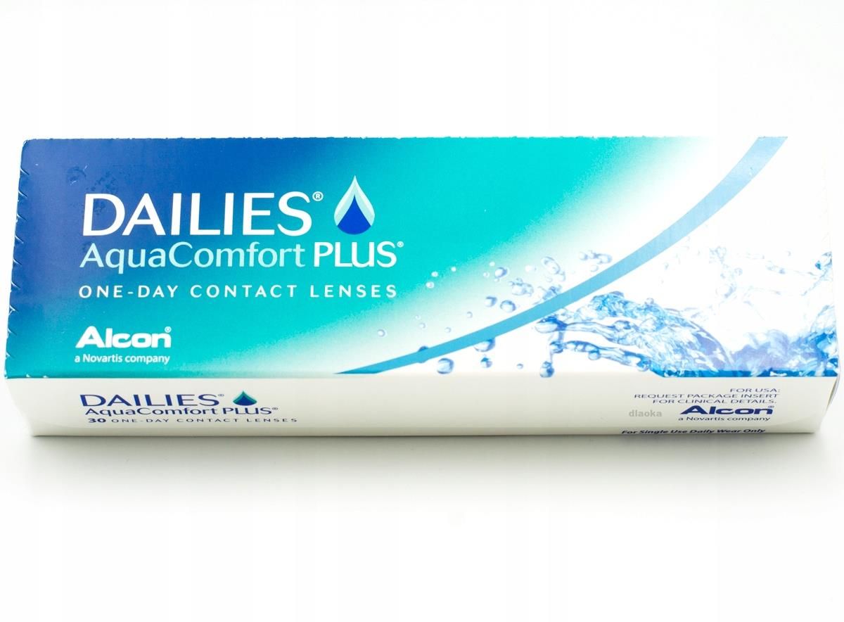 Soczewki Alcon Dailies Aquacomfort Plus -6,00 8.7 10szt - Opinie i ceny ...