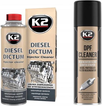 K2 DPF Cleaner Diesel Particulate Filter Regenerator Spray 500ml
