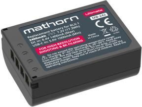 Mathorn MB-242 Ultimate 2400mAh USB-C zamiennik akumulatora BLX-1
