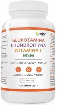 Wish Glukozamina Chondroityna Witamina C Msm 120 Kaps