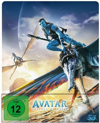 Avatar: The Way of Water (Avatar: Istota wody) (steelbook) [Blu-Ray 3D]+[Blu-Ray]