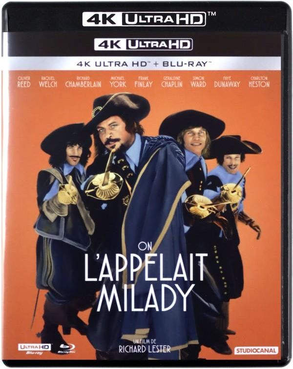 Film Blu-ray The Four Musketeers (Czterej Muszkieterowie) [Blu-Ray 4K ...