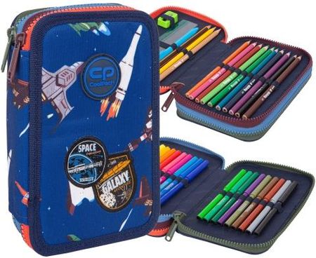 Piórnik CoolPack Jumper 2 z wyposażeniem Space Adventure