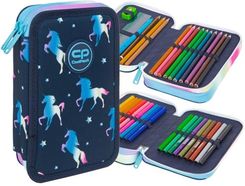 Zdjęcie Piórnik CoolPack Jumper 2 z wyposażeniem Blue Unicorn - Kraków