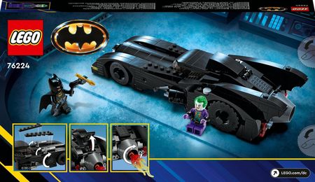 LEGO DC Batman 76224 Batmobil: Pościg Batmana za Jokerem - Ceny i opinie 