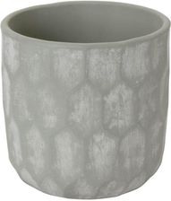 Zdjęcie Goodhome Doniczka Ceramiczna Ozdobna 12cm Geo Grey - Świdnica