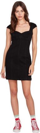 sukienka VOLCOM - Im Not Sweet Dress Premium Wash Black (PBK) rozmiar: S