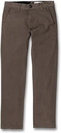 spodnie VOLCOM - frickin slim chino major brown (MBR) rozmiar: 26
