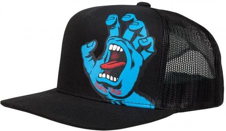 czapka z daszkiem SANTA CRUZ - Screaming Hand Cap Black (BLACK) rozmiar: OS