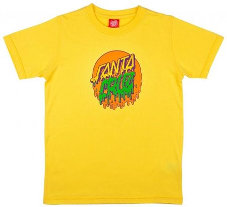 koszulka SANTA CRUZ - Rad Dot T-Shirt Yellow (YELLOW) rozmiar: 12-14