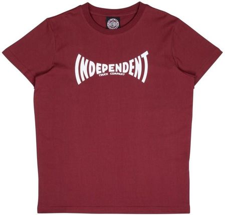 koszulka INDEPENDENT - Youth Span T-Shirt Maroon (MAROON) rozmiar: 10-12
