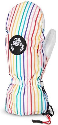 rękawice CRAB GRAB - Cinch Youth Mitt Rainbow Stripes (RAINBOW STRIPES) rozmiar: L