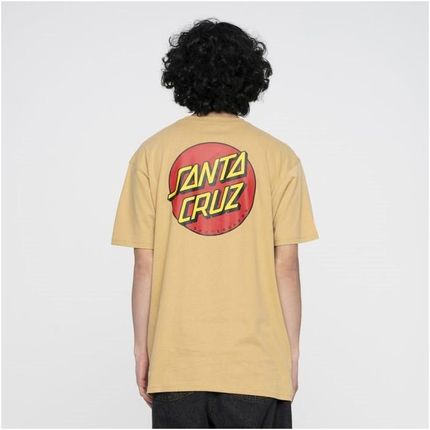 koszulka SANTA CRUZ - Youth Classic Dot T-Shirt Parchment (PARCHMENT) rozmiar: 10-12