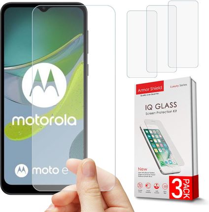 3SZT Pancerne Szkło Do Motorola Moto E13