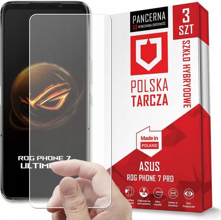 3PACK Najmocniejsze Szkło Do Asus Rog Phone 7 Pro