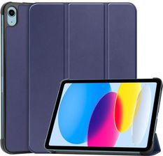 Bizon Etui Case Tab Croc Do Apple Ipad 10 10.9 2022, Granatowe