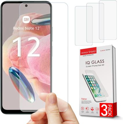 3SZT Pancerne Szkło Do Xiaomi Redmi Note 12 4G