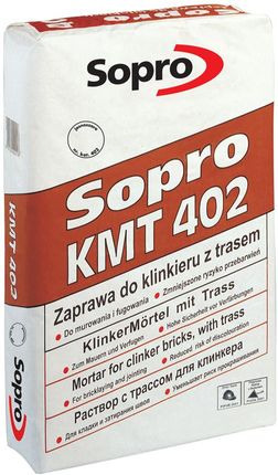 Sopro Kmt 258 do Klinkieru Grafitowy/Szary 25kg