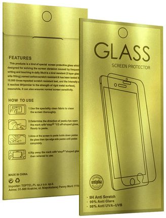 Markowe Glass Gold Hartowane Szkło Do Motorola Moto G31/G41/G71