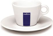 Lavazza filiżanka + podstawka kawa/cappuccino 160ml (t000704-100 (20002131+2132))
