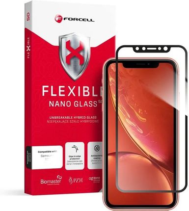 Forcell Flexible 5D - Szkło Hybrydowe Do Iphone Xr/11 Czarny
