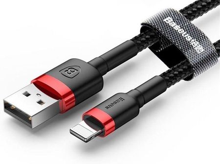 Baseus Kabel Usb Lightning Iphone 2.4A 1M Czerwony