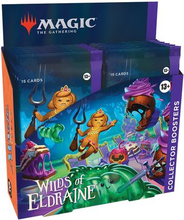 Wizards of the Coast Magic the Gathering Wilds of Eldraine Collector Booster Display (12)