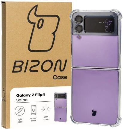 Bizon Etui Case Salpa Do Samsung Galaxy Z Flip 4 Przezroczyste