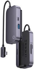Baseus Hub 6In1 Padjoy Series Usb-C Do Usb 3.0 + Hdmi Pd Jack 3.5Mm Sd/Tf Szary