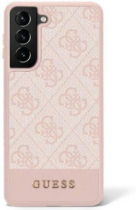 Guess Oryginalne Etui Samsung Galaxy S23 Hard Case 4G Stripe Collection Guhcs23Sg4Glpi Różowe