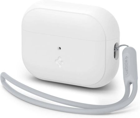 Spigen Etui Apple Airpods Pro 1 2 Silicone Fit Strap Grey Białe