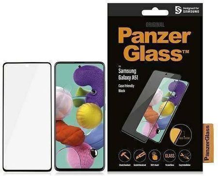 Panzerglass Szkło Hartowane 5D Samsung Galaxy A51 E2E Regular Case Friendly Czarne