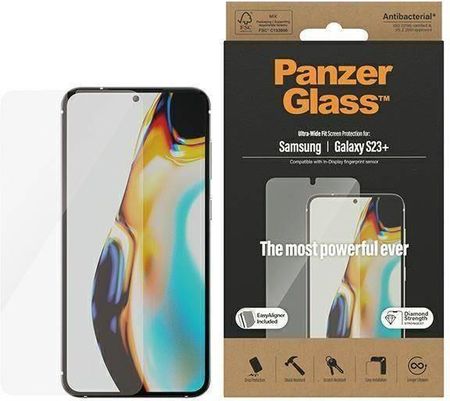 Panzerglass Szkło Hartowane Samsung Galaxy S23+ Ultra-Wide Fit Screen Protection Z Aplikatorem 7316