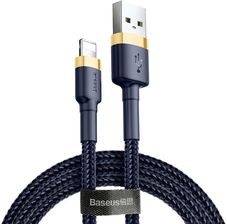 Baseus Kabel Usb Cafule Do Iphone Lightning 8 Pin 1,5A Calklf Cv3 2 Metry Złoty Niebieski