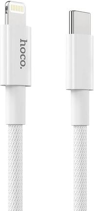 Hoco Kabel Typ C For Iphone Lightning 8 Pin Power Delivery Fast Charge Pd20W X56 Biały