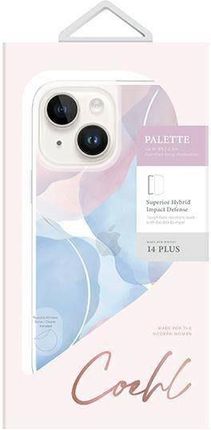 Uniq Etui Coehl Palette Iphone 14 Plus 6,7" Niebieski/Dusk Blue