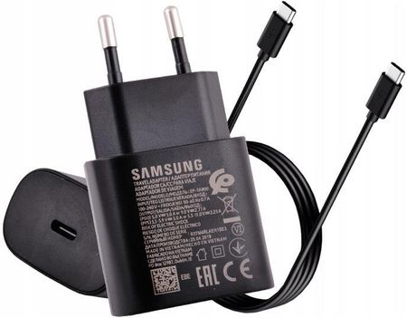 Samsung Ładowarka Fast Charge 25W Kabel C