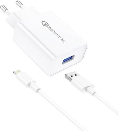 Foneng Ładowarka Sieciowa Eu13 Kabel Usb Do Lightning 3A