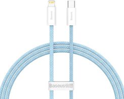 Baseus Kabel Typ C Do Apple Lightning 8 Pin Pd20W Power Delivery Dynamic Series Cald000003 1M Niebieski
