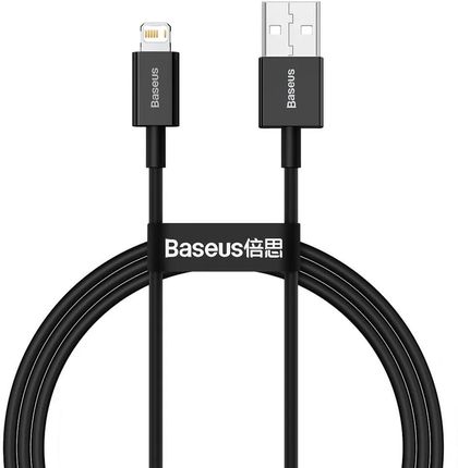 Baseus Kabel Usb Do Apple Lightning 8 Pin 2,4A Superior Series Fast Charging Calys A01 1 Metr Czarny