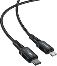 Acefast Kabel Typ C Do Lightning 8 Pin Mfi 3A Pd30W C4 01 1,2M Czarny