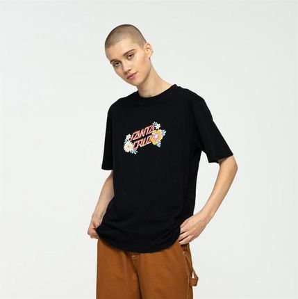 koszulka SANTA CRUZ - Free Spirit Floral T-Shirt Black (BLACK) rozmiar: 10