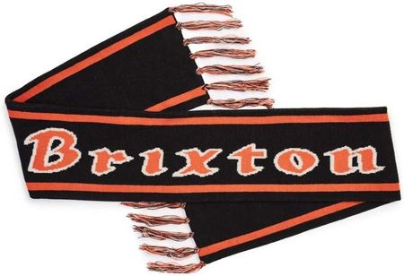 szalik BRIXTON - Proxy Scarf Black-Orange (BKORG) rozmiar: OS